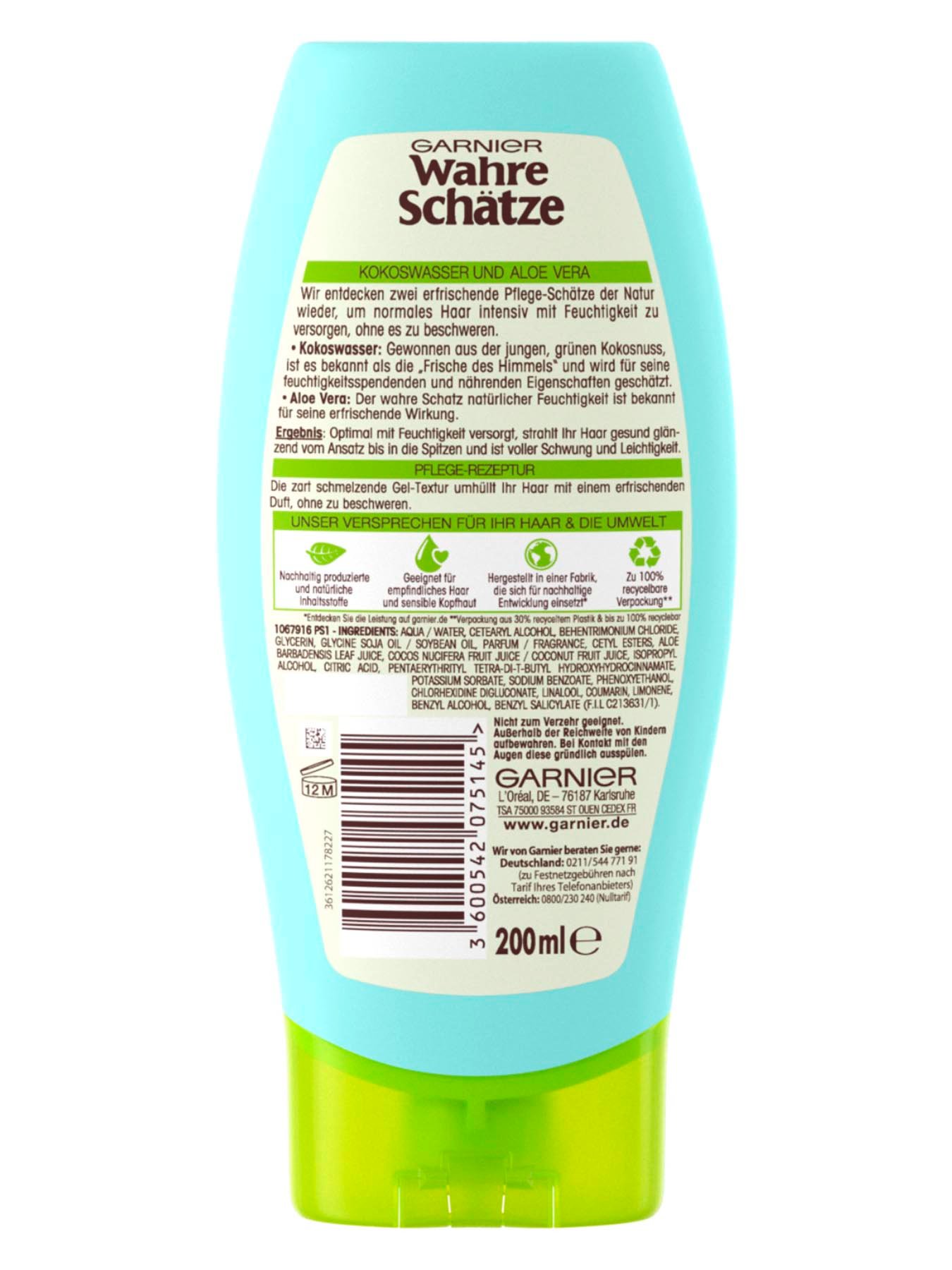 Feuchtigkeits-Spuelung-Wahre-Schaetze-Kokoswasser-Aloe-Vera-200ml-Rueckseite-Garnier-De-gross